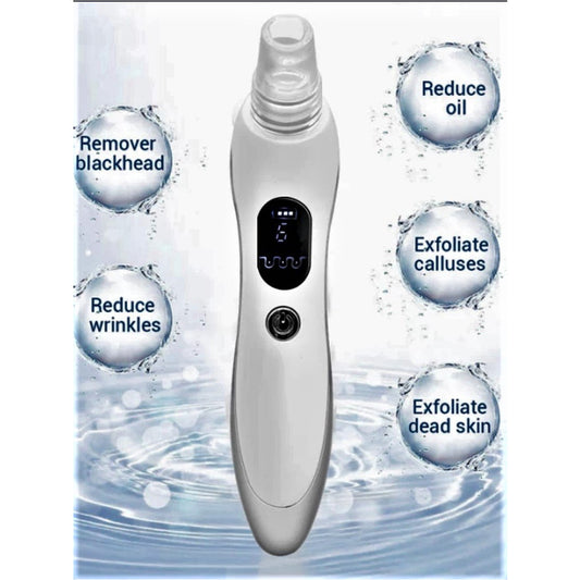 Ansiktsrens med Vakuum. Fjerning av Urenheter og Akne.