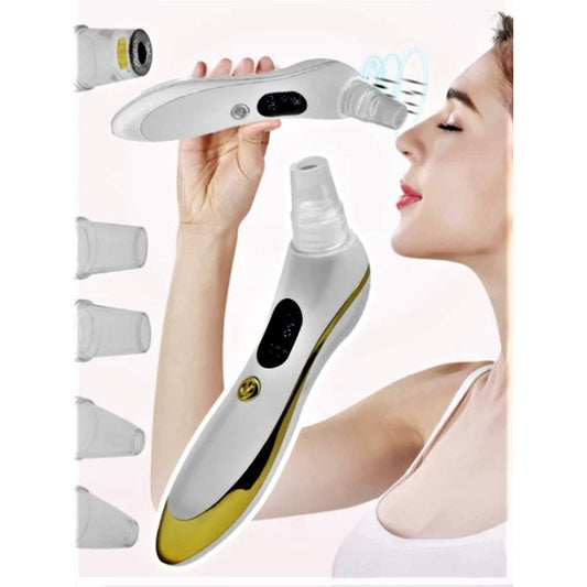 Ansiktsrens med Vakuum. Fjerning av Urenheter og Akne.