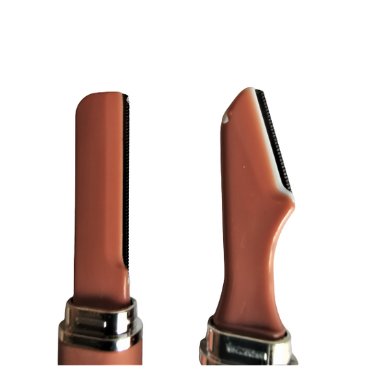 Øyebrynskniv med to blader.